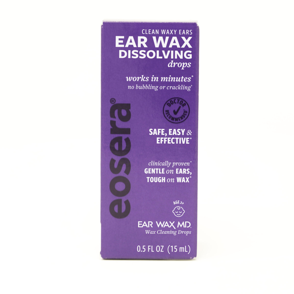 Ear Wax MD - Wax Cleaning Ear Drops, Earwax Dissolving