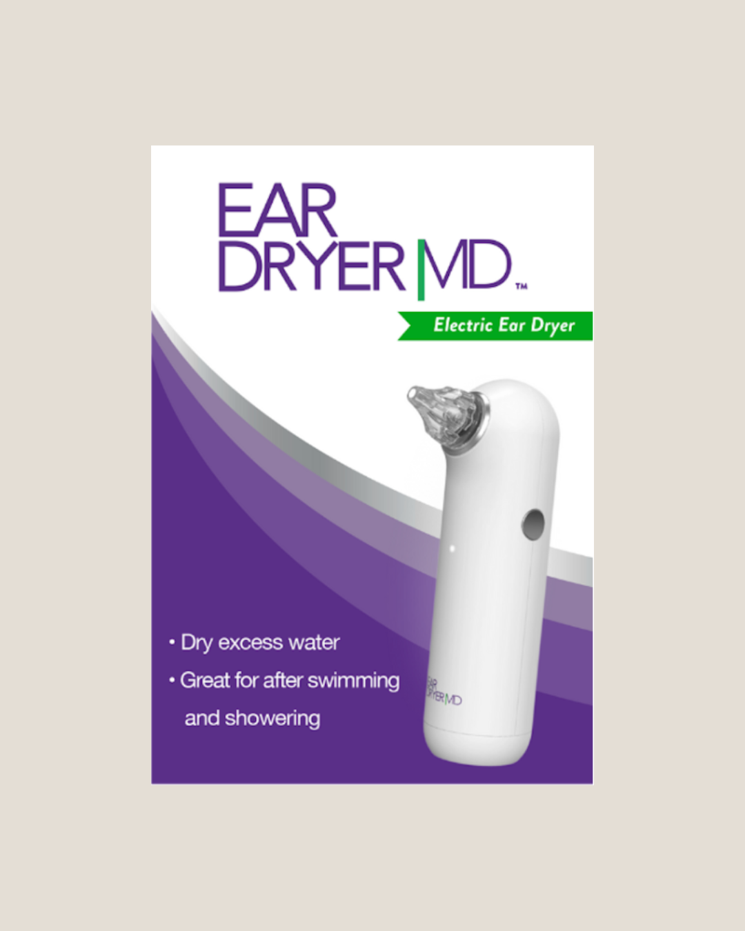 eosera EAR DRYER MD - gently dry ears after swimming - eosera®
